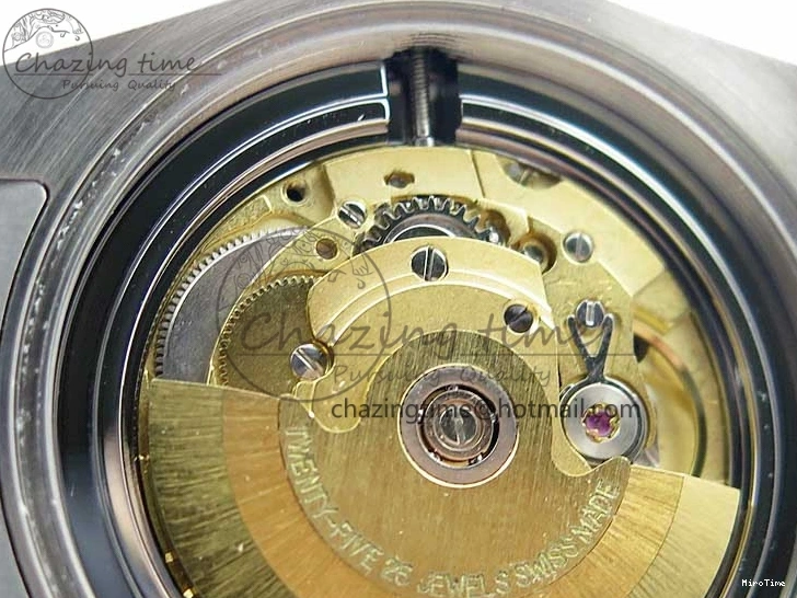 MiroTime 0226 Milgauss 116400 GV Noob 1:1 Green Sapphire Blue Dial on SS Bracelet A Thermal 3124